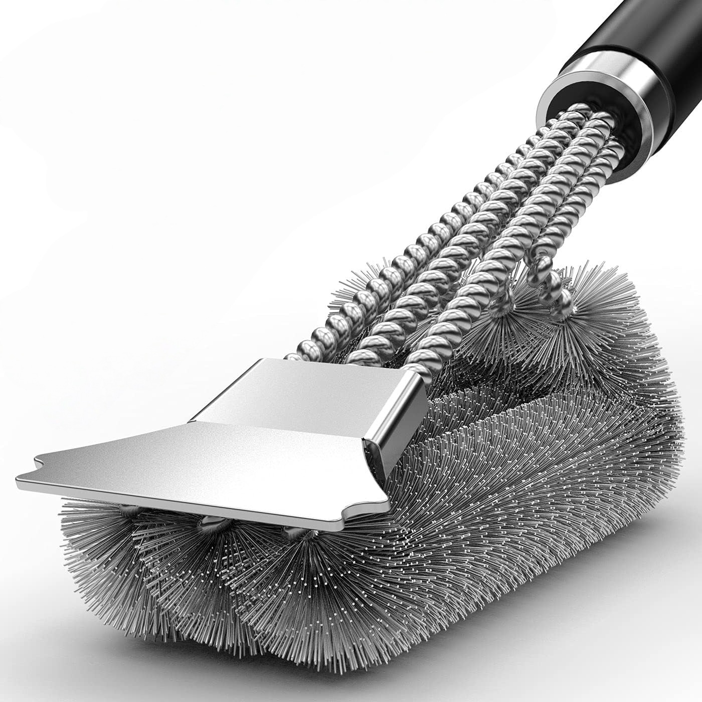 Cepillo de limpieza para barbacoa, cepillo de alambre para parrilla, red para parrilla, cepillo de alambre para parrilla, cepillo de limpieza, herramientas para barbacoa