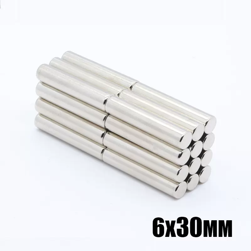 钕铁硼强力磁柱6*30美甲专用磁铁晶石猫眼磁棒磁石强磁磁铁