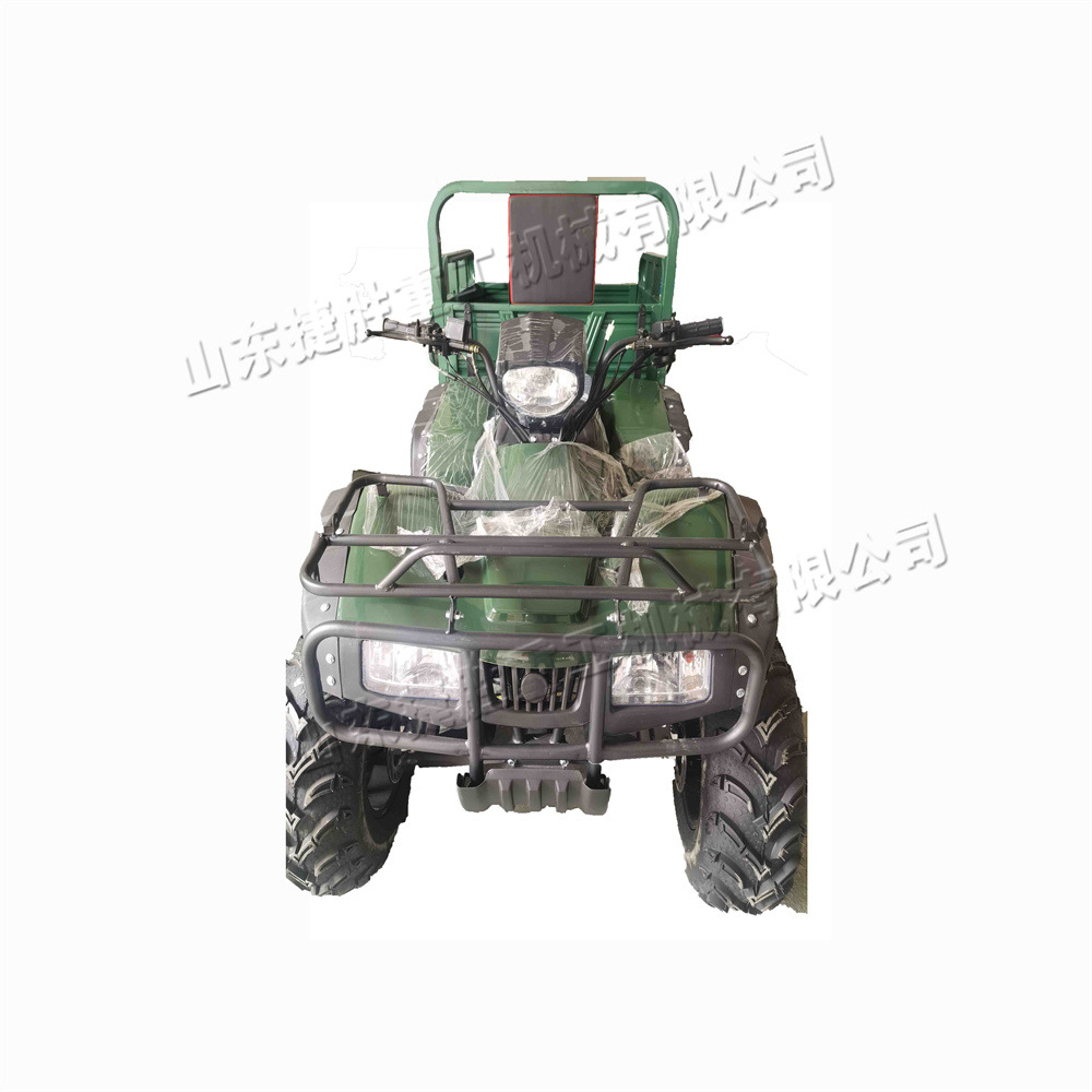 Barras horizontales camión de volcado hidráulico de cuatro tiempos camión de transporte cruzado de playa de cuatro ruedas vehículo de accionamiento de eje de transmisión de motor de cuatro ruedas