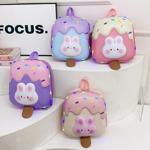 New Cute Trendy Children's Backpack Baby Girl Boy Lightweight Dessert Bag Cute Kindergarten School Bag
