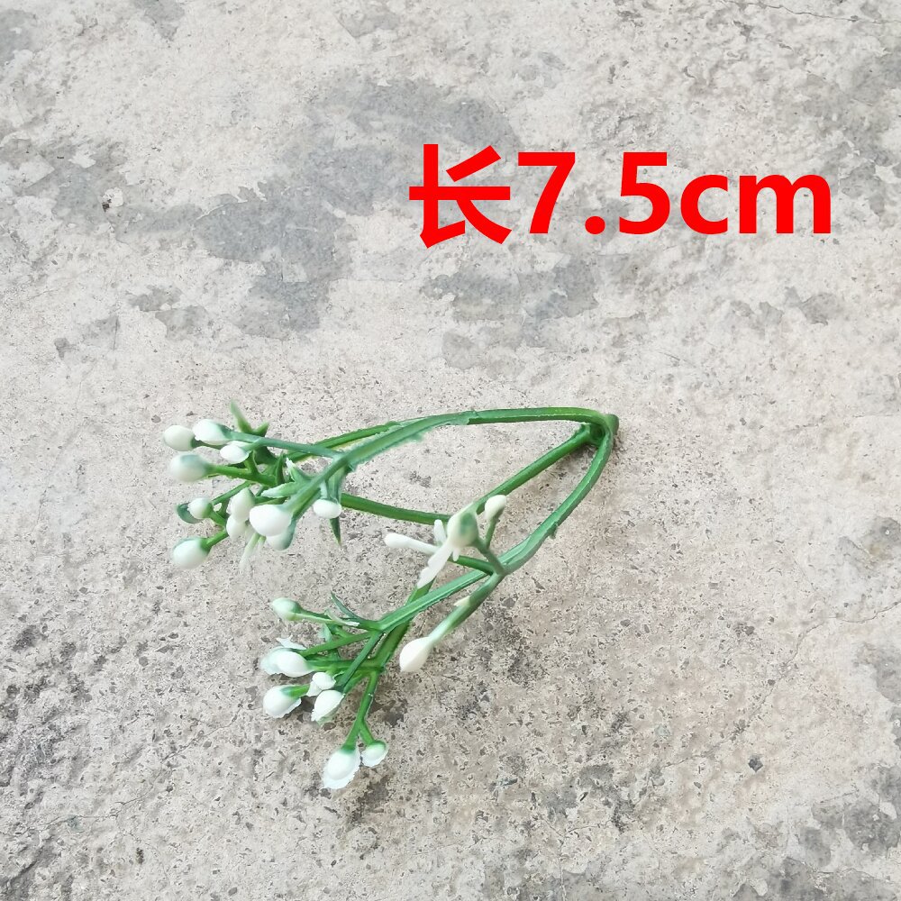 Imitación de hojas verdes hierba de agua hoja persa decoración de flores de boda pared flor de pecho accesorios de muñeca flores diy accesorios hechos a mano