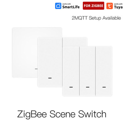 Tuya Zigbee 1/2/3-й проезд со случайным выключателем аккумулятор Batue Bated B