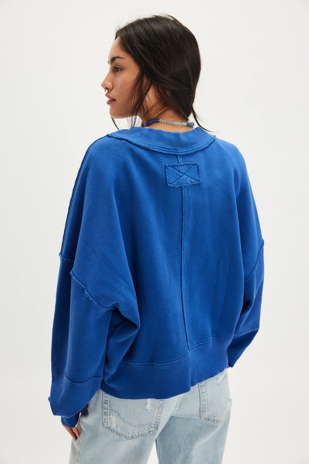 Women's Long Sleeve Pullover Sweatshirt Casual Autumn Winter_voghion.com