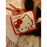 Kitty кошка косметичка женская японская аниме милая сумка многофункциональная сумка четыре в одном портативная сумка для мытья и хранения путешествий