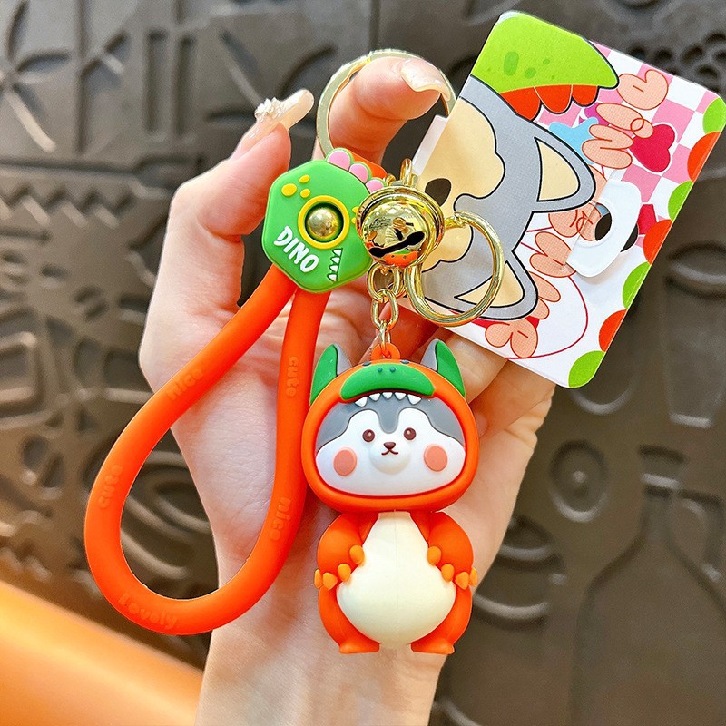 Orange-Cute Colgante para Perro