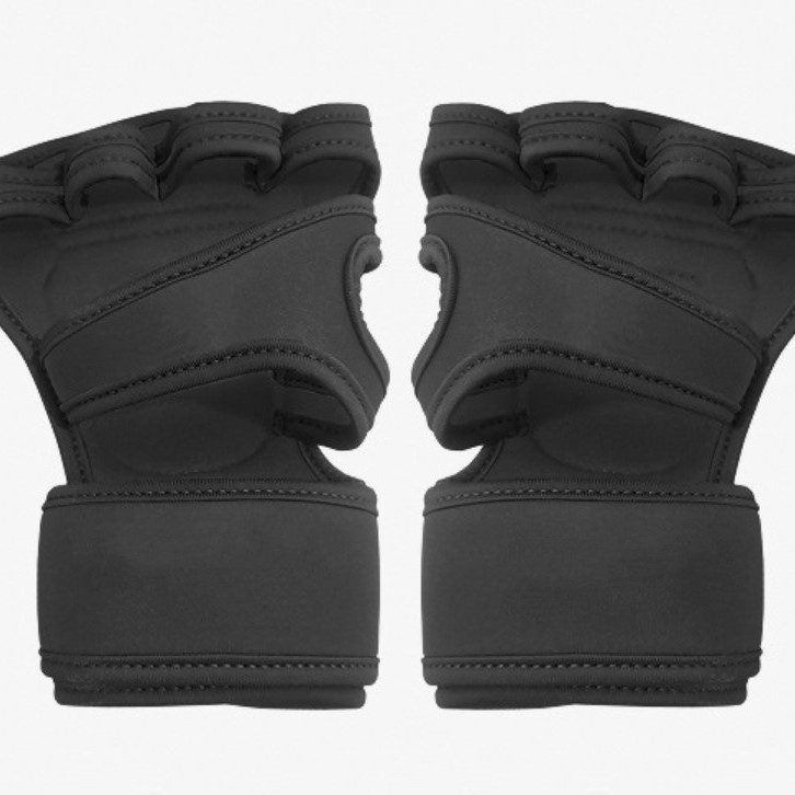 Equipo de guardia de muñeca de dedo abierto de fitness de verano para hombres y mujeres de hierro anti-callos transpirable levantamiento de pesas equitación medio dedo guantes deportivos