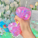 Foreign trade explosions large size can't hold toys water snake pinch music decompression toys trick can't hold the vent ball wholesale
