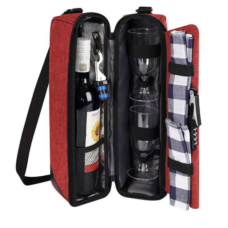 Новый винный изолированный пакет со льдом портативный Кроссбоди винный пакет со льдом портативный охлажденный винный мешок кемпинг костюм для пикника
