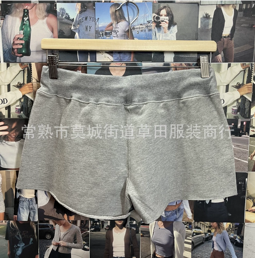 Шорты свободного кроя, летние женские шорты, шнурок на талии, one size (талия ≈72 см)
