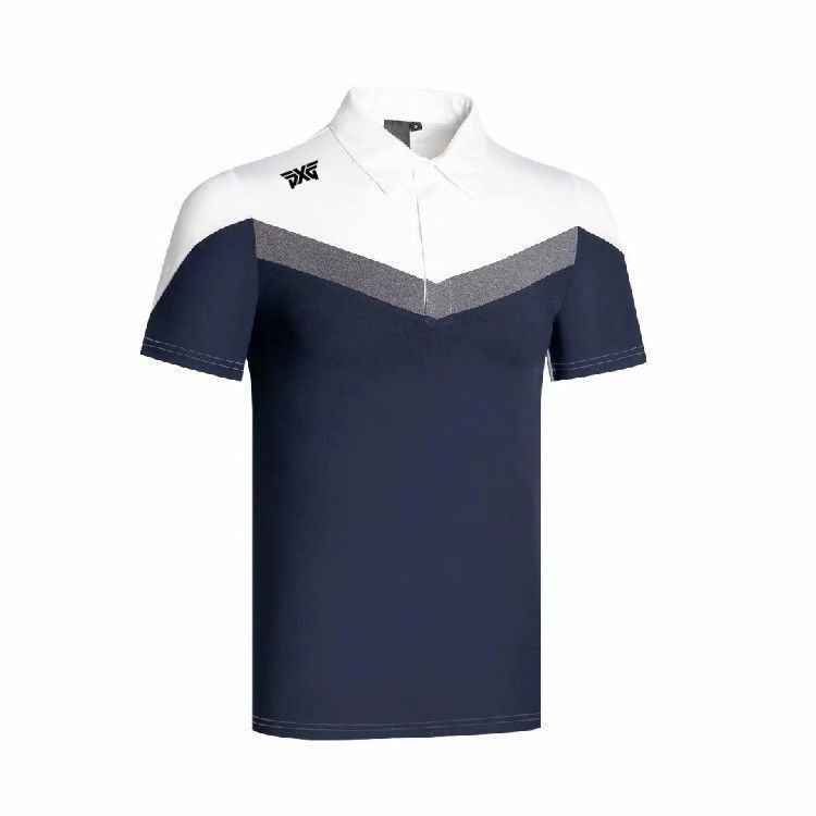 Summer Golf Clothing Men's Short-Sleeved T-Shirt Jersey Polo Shirt Quick-Drying Outdoor Sports Breathable Casual Top
