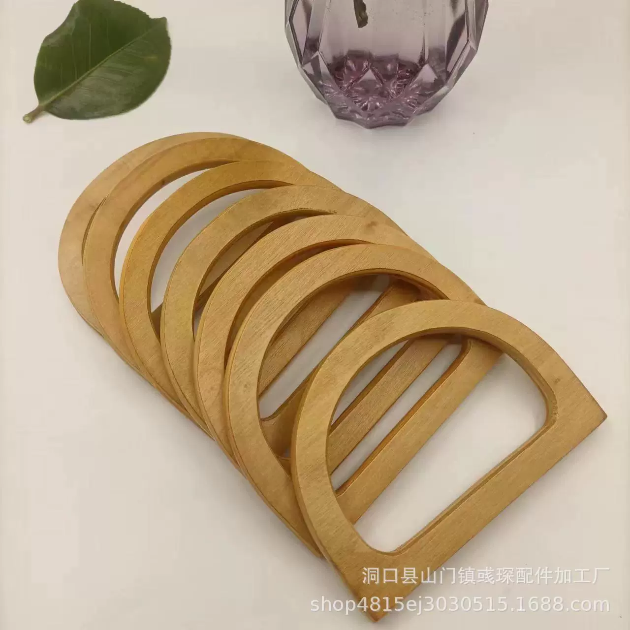 Деревянный аксессуар для сумки, ручка