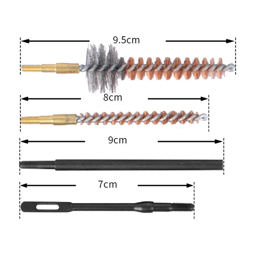 Cross-border Amazon M16 gun brush metal cleaning brush M4 complete cleaning and maintenance tool brush set