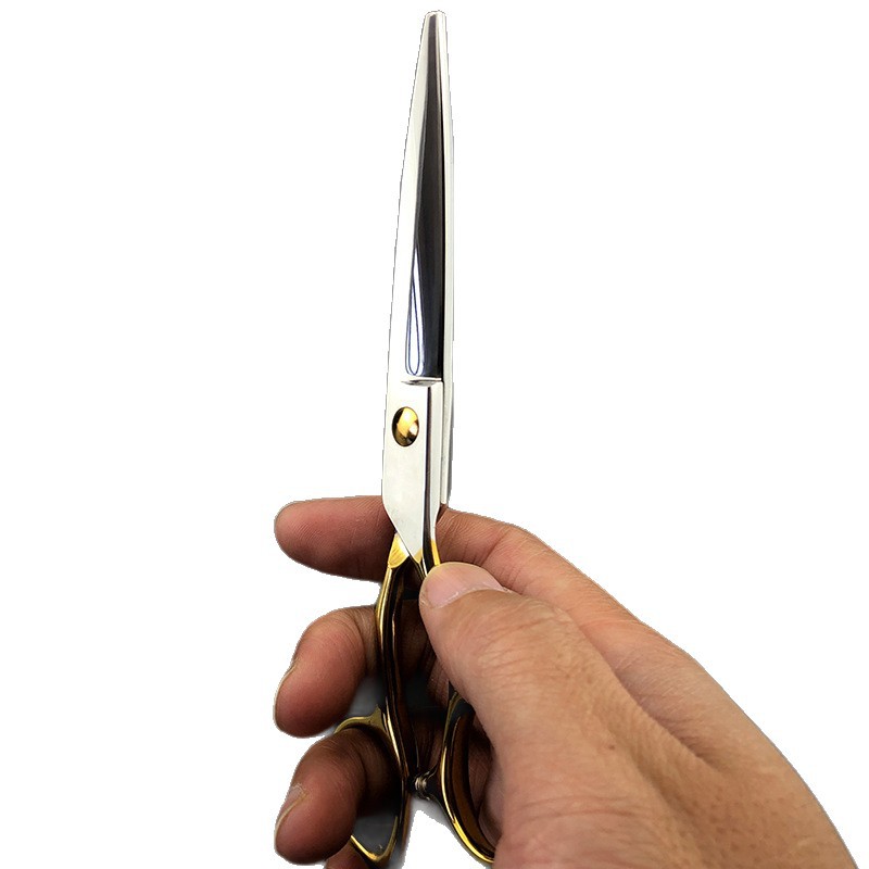 Ciseaux à effiler plats et sans couture, ensemble, ciseaux professionnels pour salon de coiffure et coiffeur_voghion.com