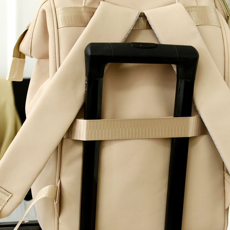 Capacious backpack for mother and baby for traveling