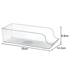 冰箱收納盒保鮮盒大容量食品級透明廚房水果蔬菜整理飲料收納盒