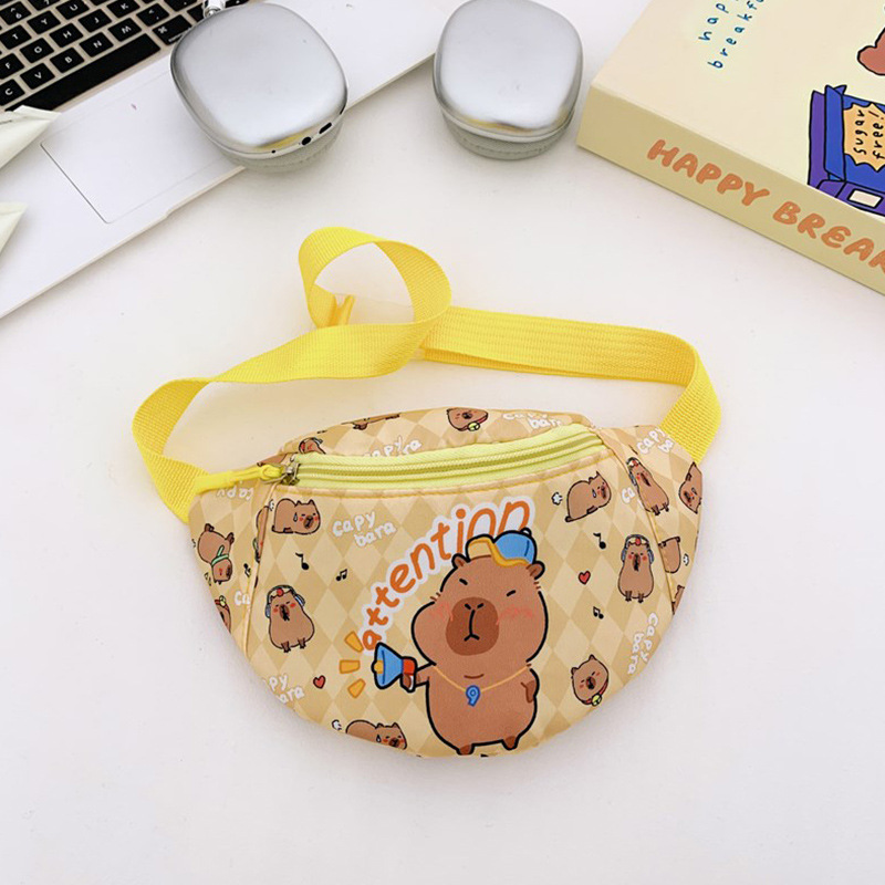 Bolso lindo para niña bolso de mensajero para niños de dibujos animados bolso de hombro para niña de estilo occidental salvaje bolso de pecho para niño al aire libre transfronterizo