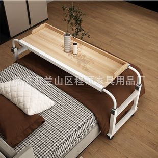 Cross-Bed Table Movable Table Lazy Computer Table Desk Bedroom Study Table Bed Table Adjustable Lazy Table