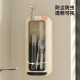 Wall Hanging Chopsticks Holder High Color Value Kitchen Wall Hanging Punch-Free Multifunctional Drain Chopsticks Box Multi-grid Chopsticks Cage