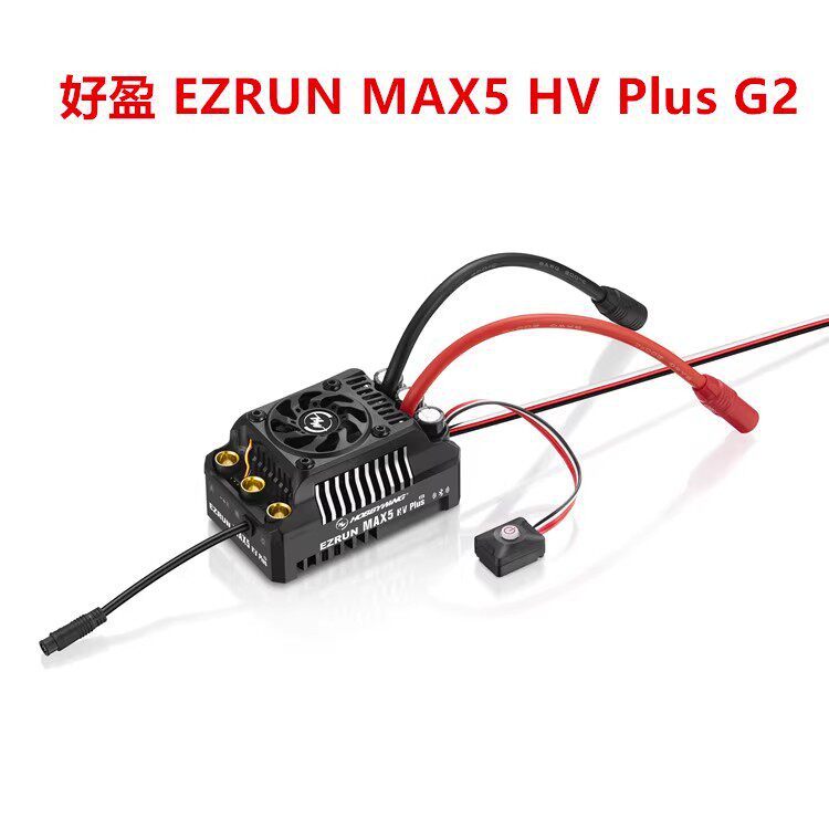 Hobbywing Ezrun Max5 Hv Plus G2 Sensored Brushless Esc Model Car Power...