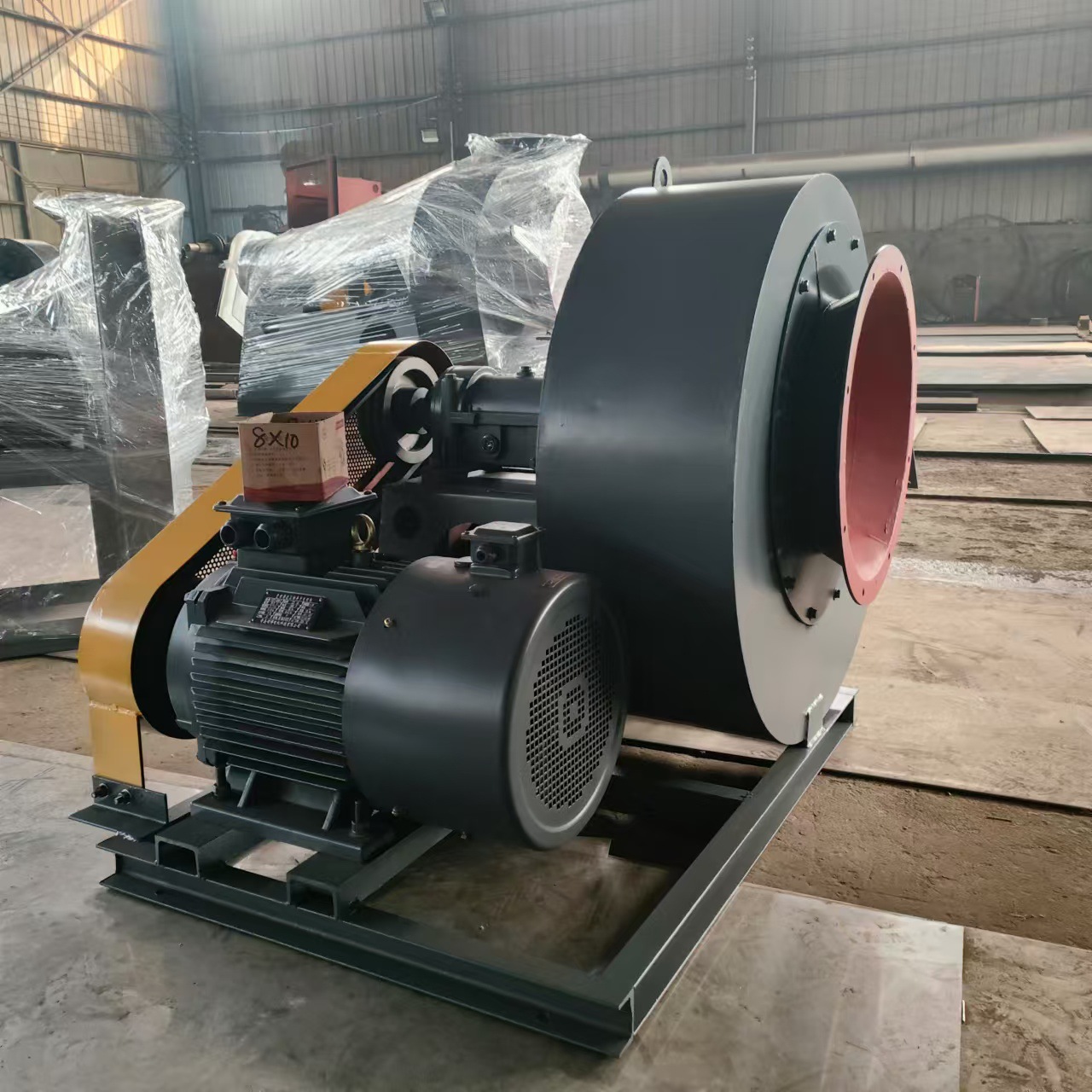 锅炉冷却离心鼓风机 315kw玻璃生产急冷风机排烟排风通风机现货