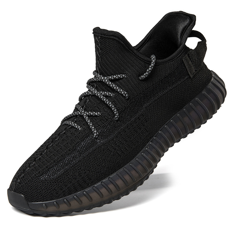 Putian Coconut Shoes 350V2 Popcorn Anti-Slip Lightweight Breathable Fly-Knit Sports Casual Men's Shoes Versatile Casual Shoes Putian Coconut Shoes 350V2 Popcorn Anti-Slip Lightweight Breathable Fly-Knit Sports Casual Men's Shoes Versatile Casual Shoes