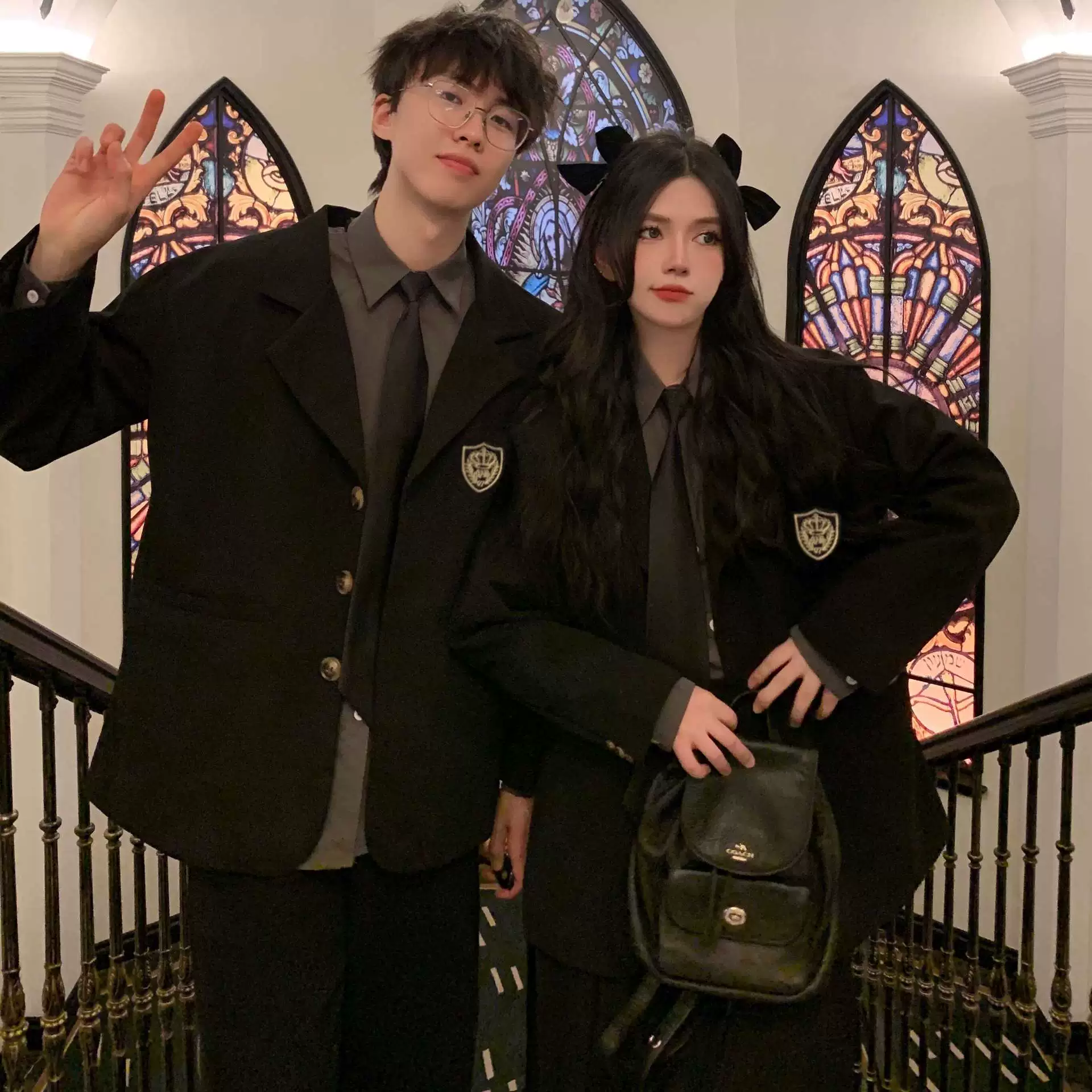 Корейская версия классной формы костюм для учащихся младших классов средней школы в стиле Британской Академии весенние и летние игры Школьная форма для выпускников хоровых выступлений