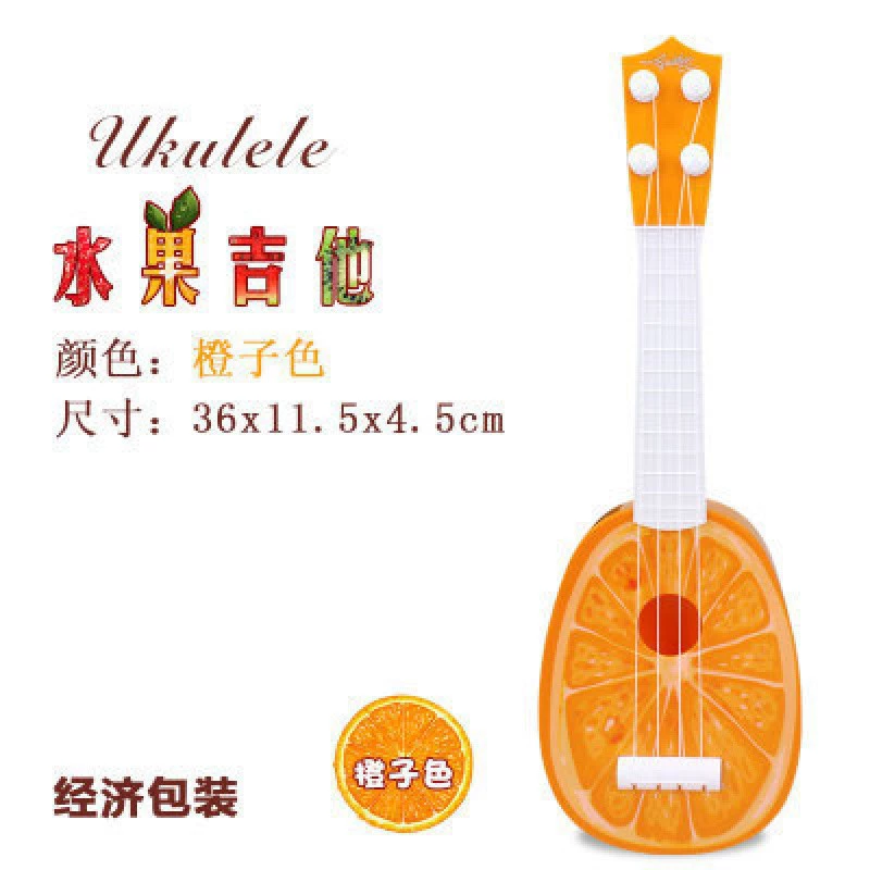 Ukulele with a score, guitar for beginners
