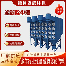 斜插式滤筒除尘器工业除尘粉尘器中央脉冲除尘器工业防爆除尘器