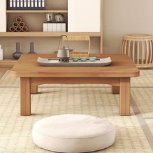 Z1T楠竹炕桌炕几方桌子正方形吃饭桌学习桌飘窗桌榻榻米地桌矮桌