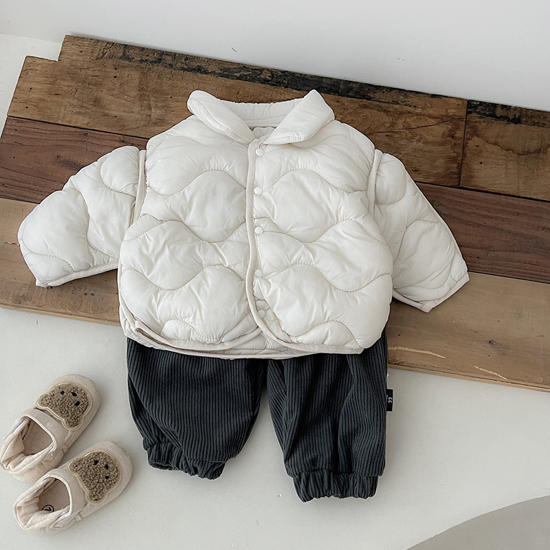 Ropa de algodón para niños, ropa de invierno para niños, nuevo estilo 2025, ropa de algodón ligera para niños, abrigos de algodón para niñas, chaquetas de algodón para otoño e invierno, chaquetas cálidas para niños