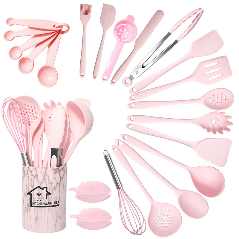 12 piezas de silicona de cocina de silicona antiadherente, cocina de silicona de grado alimenticio, al por mayor.