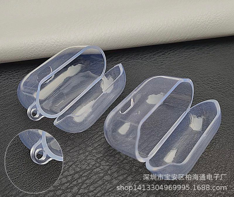 Soft case for Apple AirPods 2 earphone wireless Bluetooth Earmuffs AirPods pro set TPU transparent case