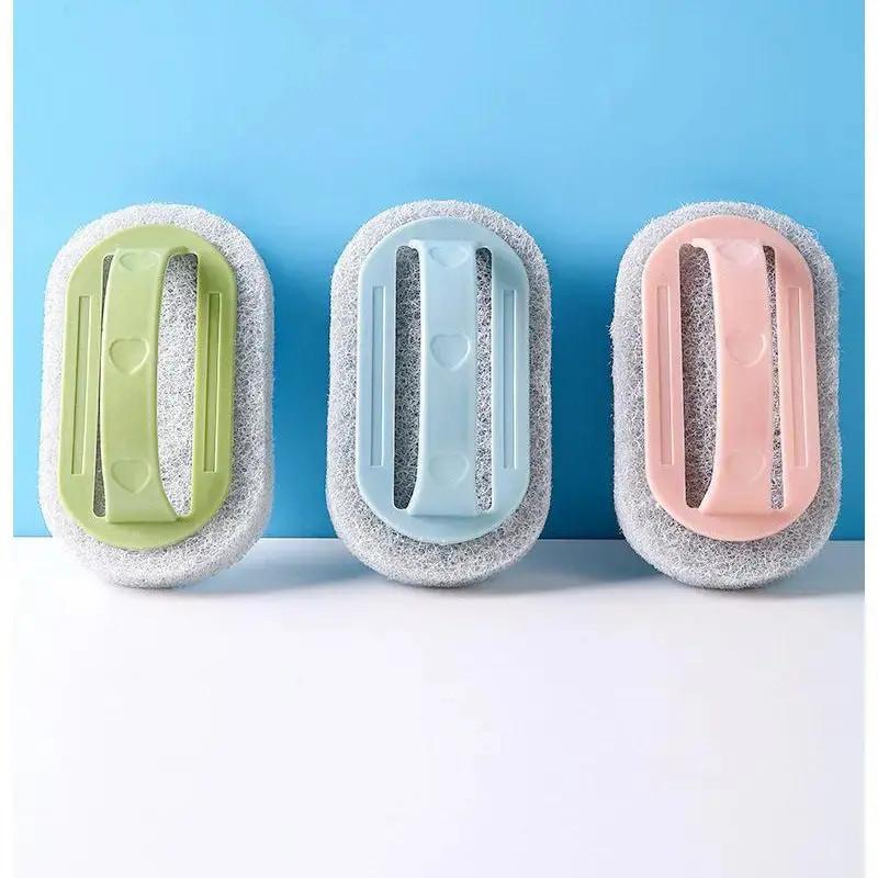Cleaning Brush for Kitchen Coal Gas Stove, Tile Scrubbing Sponge, Cleaning Brush with Handle, Bathtub Brush, Household Bathroom Brush Cleaning Brush for Kitchen Coal Gas Stove, Tile Scrubbing Sponge, Cleaning Brush with Handle, Bathtub Brush, Household Bathroom Brush