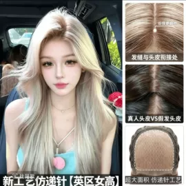 假发长卷发;长直发假发;假发片