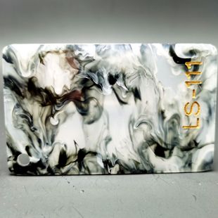Colorful Acrylic Semi-Transparent Asymmetrical Smoke Texture Red Yellow Green Brown Crafts Plexiglass