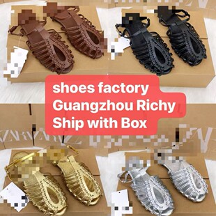 ZA�����Ј����� ��ĥPU�_�R������Ь Women's Flat Sandals ���l
