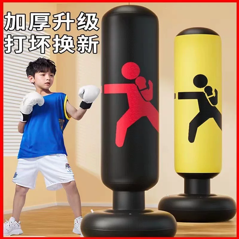 inflatable children's boxing roly-poly doll, toy, sandbag for training, anti-stress, E18