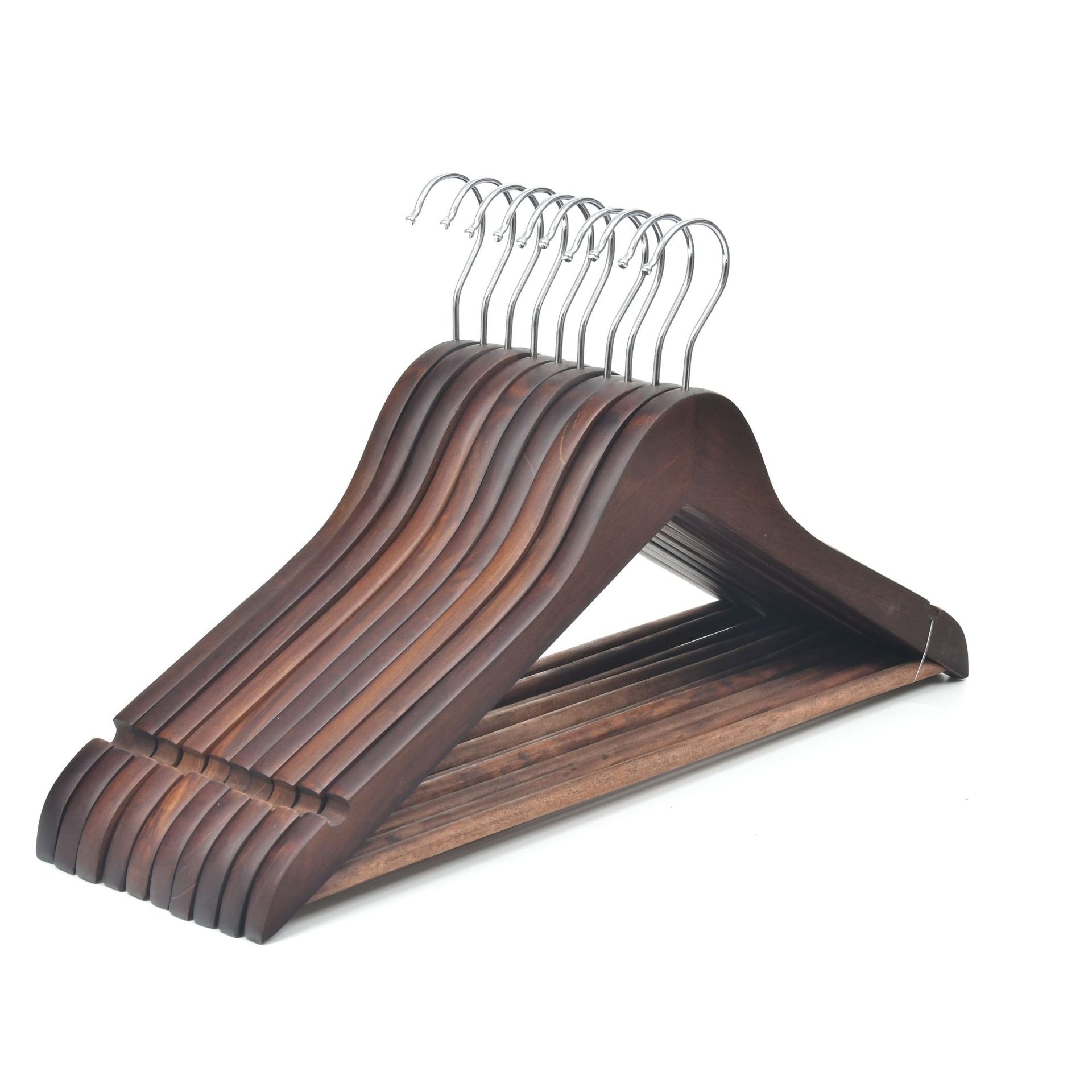 레트로 컬러 원목 옷걸이 10개 무료 배송 가격