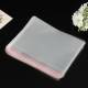 Self-adhesive Transparent opp Self-adhesive Bag Clothing Transparent opp Packaging Bag Can Be Added Thick Printed Gift Jewelry Self-adhesive Bag