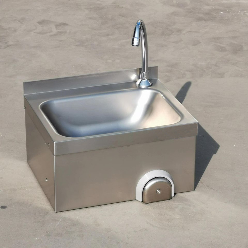 Stainless Steel 304201 Sink Kitchen Wall-mounted Wash Sink Thickened Vegetable Washing Basin Hanging Sink