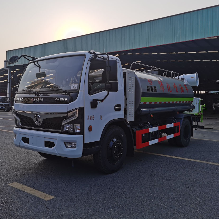 New Energy Sprinkler Truck Dongfeng 9-Ton Multi-Functional Greening and Dust-Suppression Sprinkler Truck for First-Tier Cities