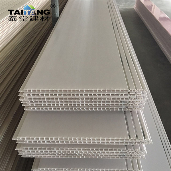 Colombia venta caliente refuerzo de PVC grano de madera color PVC estampado techo