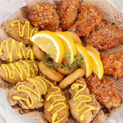 Bali Korean Honey Mustard Sauce 1kg Bag, Chicken Burger Sandwich Sushi Salad French Fries Dip