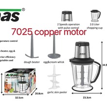 QAvinas 9653 2L  Food Chopper 4 in 1  6PC/CTN 0.13CBM