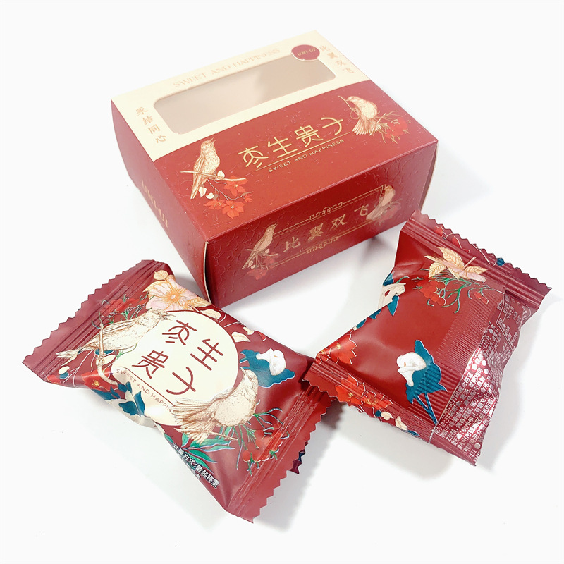 阿胶枣财枣2枚小礼盒装 喜枣喜糖结婚庆宴网红休闲小零食回伴手礼