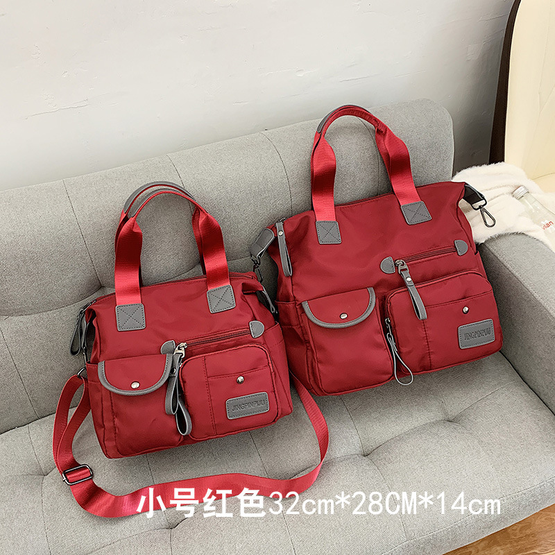 2020 nueva moda de estilo coreano impermeable de tela Oxford bolso casual de nylon hombro bolsa de mensajero bolsa de lona de las mujeres