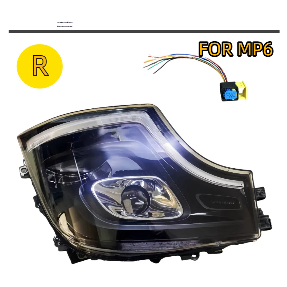 Faros LED MP4 modificados para Mercedes ACTROS MP6 luces de camión 9618200859