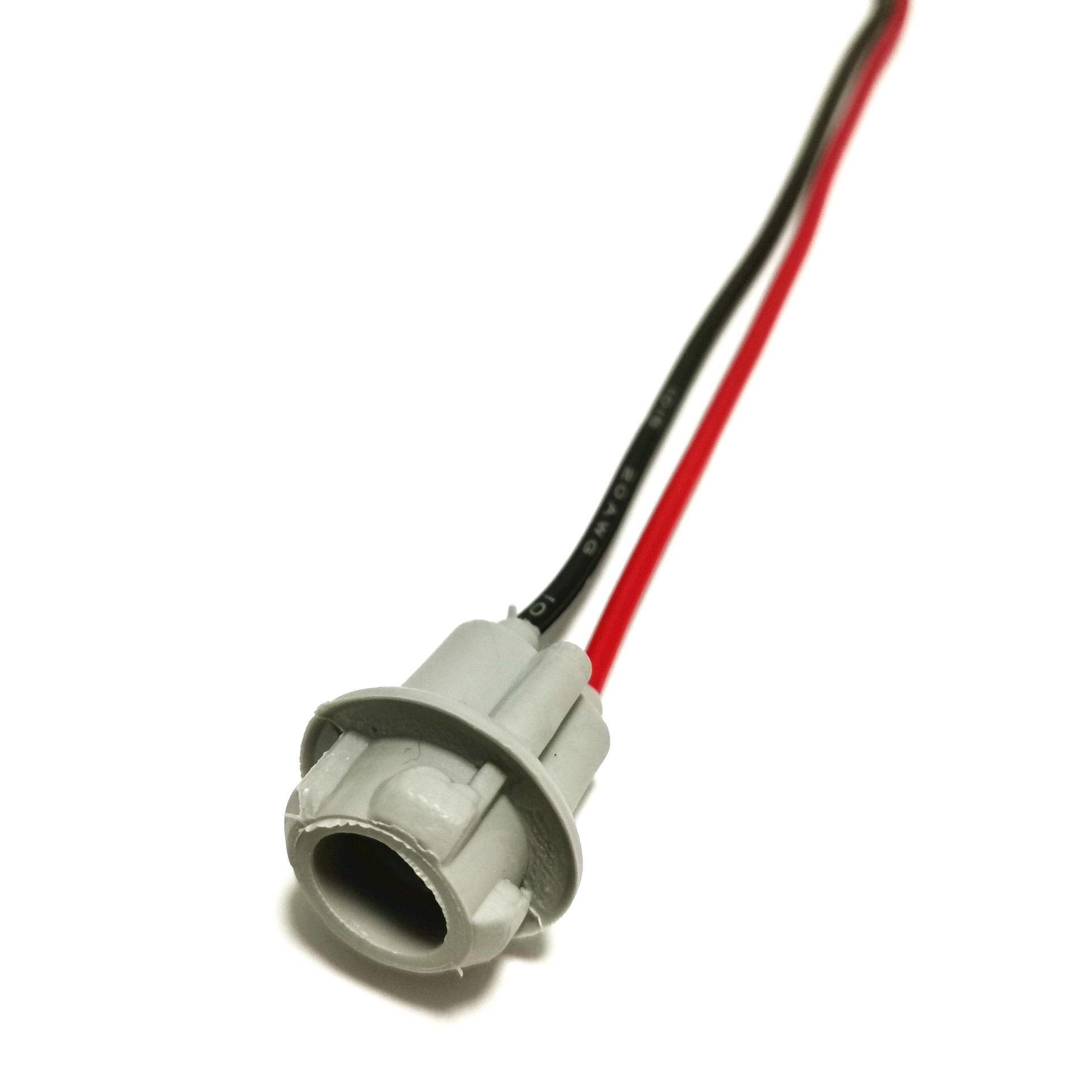 Motocicleta vehículo eléctrico modificación de la lámpara de niebla T10 instrumento lámpara socket portalámparas T10 socket instrumento bombilla