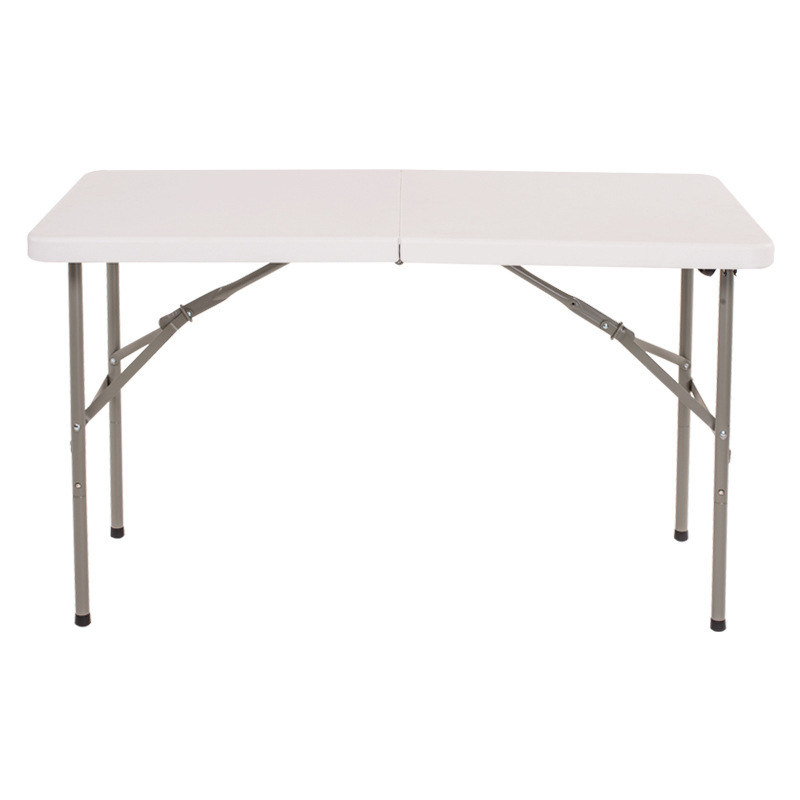 Mesa plegable al aire libre portátil rectangular tabla de estandos simple tabla larga para el hogar estudio mesa de comedor pequeña