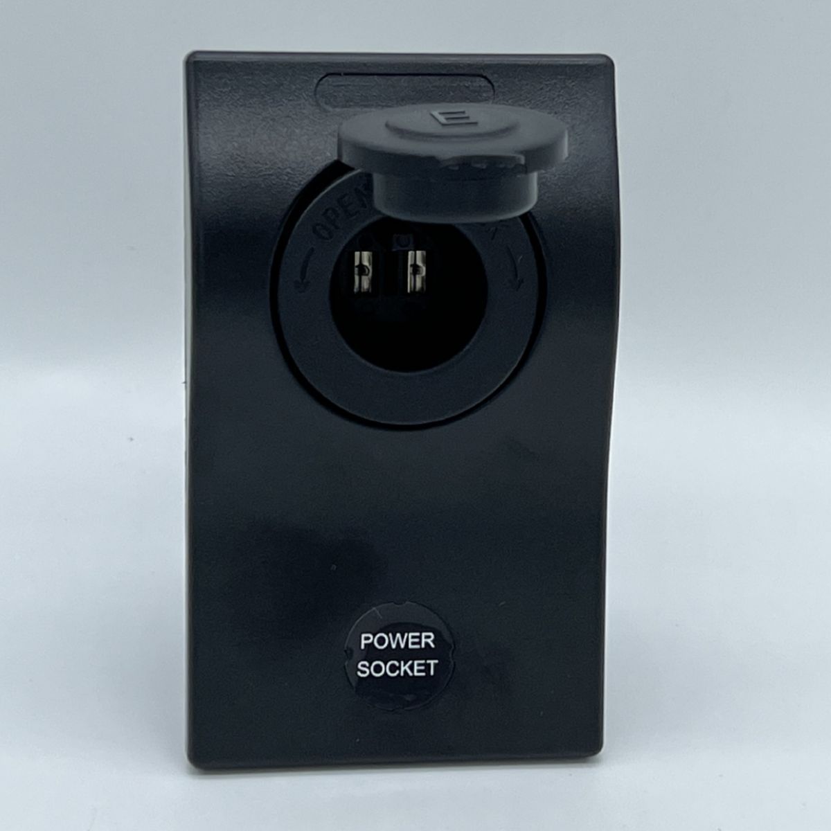 车船改装开关面板  1P塑料面板  车载冰箱电源插座+过载保护器